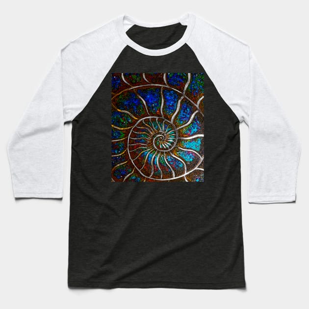 Ammonite Ultra Baseball T-Shirt by Dual Rogue